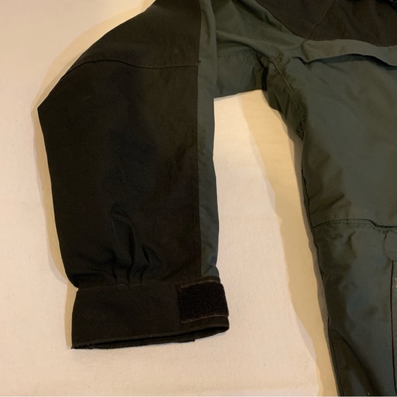 Stearns Men's Green Waterproof Raincoat Drawstring Waist Full Zip Jacket XXL - Picture 3 of 12